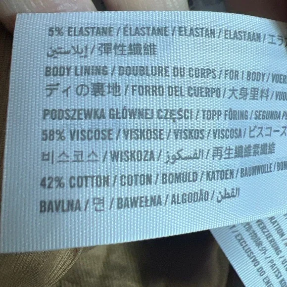 Abercrombie & Fitch Women Faux Suede  Zip Moto Biker Jacket Tan Brown M Edgy Chi - Picture 7 of 11